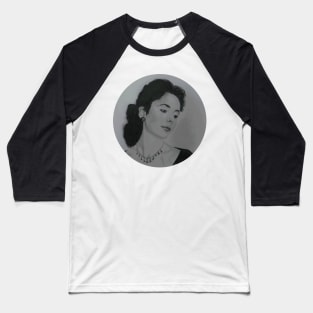 Elizabeth Taylor Baseball T-Shirt